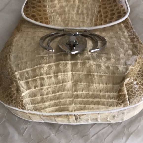 Vintage reptile purse. Unique - Picture 9 of 9